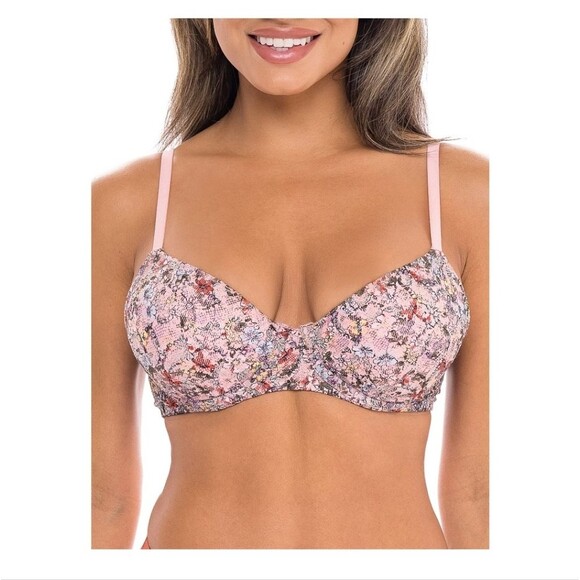 No Boundaries All over lace push up bra Size 38D - Picture 1 of 7